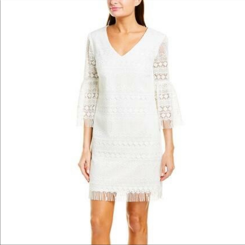 NWT Trina Turk Voyage Lace Shift Dress